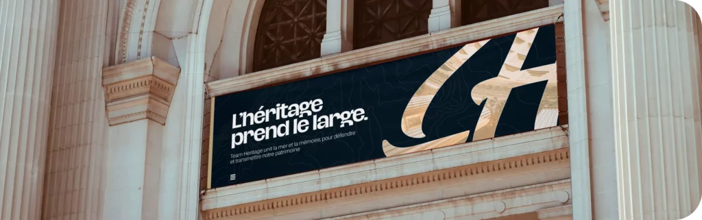 prend le large avec heritage - vendee globe